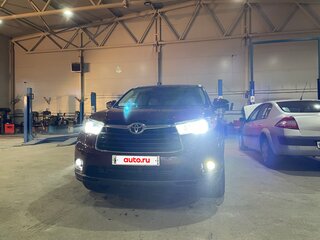 2014 Toyota Highlander III (XU50), пурпурный, 2600000 рублей, вид 5