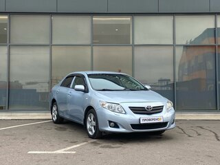 2008 Toyota Corolla AMT X (E140, E150), голубой, 584000 рублей, вид 2