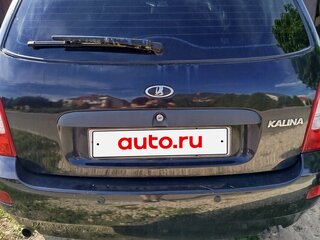 2012 Lada (ВАЗ) Kalina I, чёрный, 307000 рублей, вид 4
