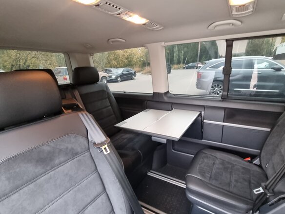 2016 Volkswagen Multivan T6, бежевый, 4950000 рублей - вид 9