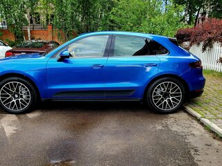 2015 Porsche Macan S I, синий, 2100000 рублей, вид 4