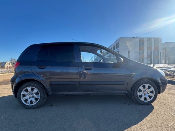 2008 Hyundai Getz I Рестайлинг, серый, 450000 рублей - вид 3