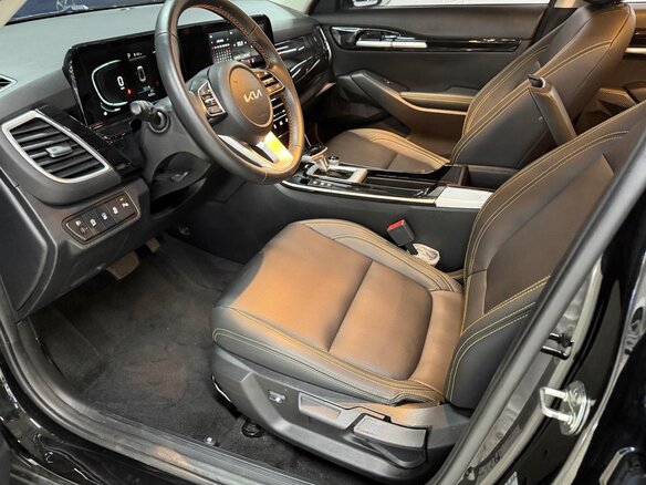2023 Kia Seltos I Рестайлинг, чёрный, 1546700 рублей - вид 7