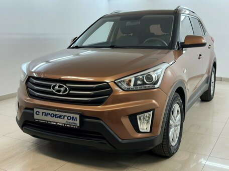 2017 Hyundai Creta I, коричневый, 1870000 рублей, вид 1