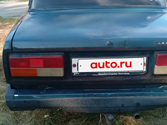 1995 Lada (ВАЗ) 2107, синий, 80000 рублей - вид 3