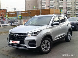 2021 Chery Tiggo 4 I Рестайлинг, серебристый, 1353000 рублей, вид 1