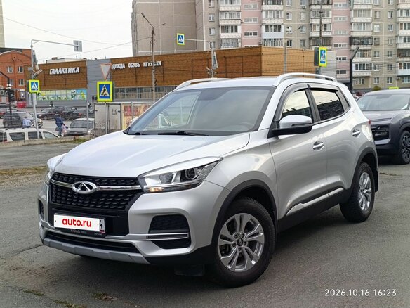 2021 Chery Tiggo 4 I Рестайлинг, серебристый, 1353000 рублей