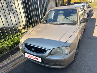 2005 Hyundai Accent ТагАЗ II, бежевый, 170000 рублей, вид 5