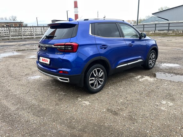 2022 Chery Tiggo 4 I Рестайлинг, синий, 1125000 рублей - вид 4