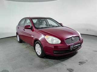 2006 Hyundai Verna II, красный, 475000 рублей, вид 3