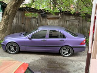 2000 Mercedes-Benz C-Класс 200 II (W203), фиолетовый, 750000 рублей, вид 2