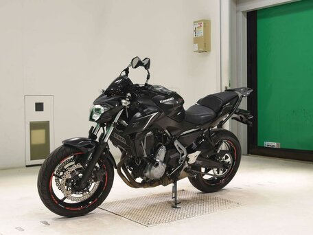 2018 Kawasaki Z 650, чёрный, 695000 рублей, вид 4