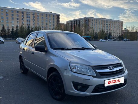2018 Lada (ВАЗ) Granta I, серебристый, вид 2