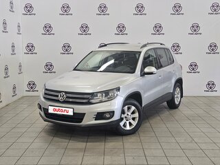 2013 Volkswagen Tiguan I Рестайлинг, серебристый, 1216000 рублей, вид 1