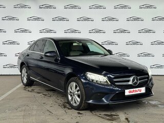 2019 Mercedes-Benz C-Класс 180 IV (W205) Рестайлинг, синий, 2599000 рублей, вид 2