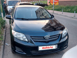 2008 Toyota Corolla X (E140, E150), чёрный, 700000 рублей, вид 1
