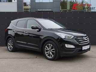 2013 Hyundai Santa Fe III, чёрный, 1990000 рублей, вид 3