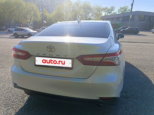 2019 Toyota Camry VIII (XV70), белый - вид 10