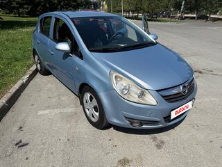 2008 Opel Corsa D, голубой, 320000 рублей, вид 4