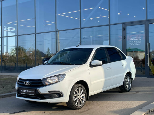 2023 Lada (ВАЗ) Granta I Рестайлинг, белый, 770000 рублей