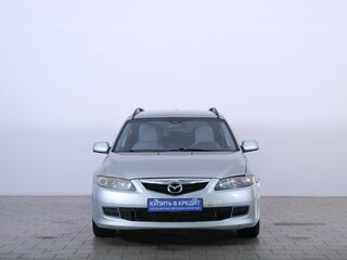 2007 Mazda 6 I (GG) Рестайлинг, серебристый, 429000 рублей, вид 2