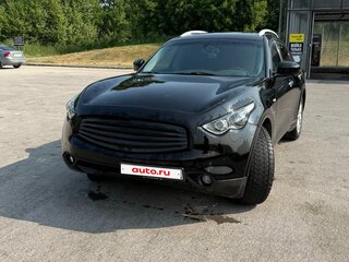2009 Infiniti FX35 II (S51), чёрный, 1450000 рублей, вид 3