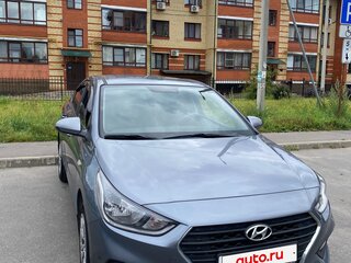 2017 Hyundai Solaris II, серый, 1290000 рублей, вид 1