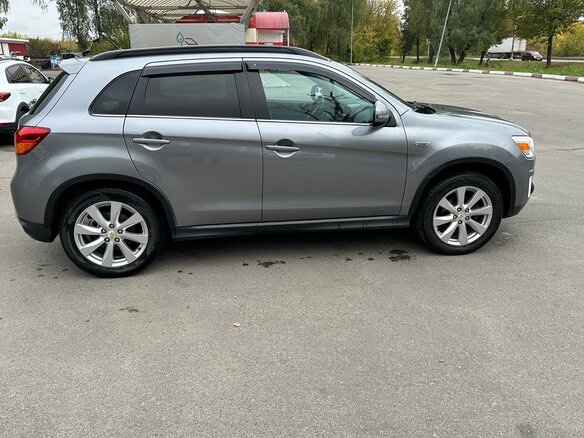 2014 Mitsubishi ASX I Рестайлинг, серый, 1450000 рублей - вид 2