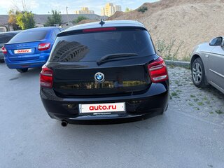 2012 BMW 1 серии 116i II (F20/F21), чёрный, 1100000 рублей, вид 2