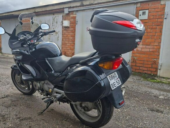 1998 Honda NT650V Deauville, чёрный, 240000 рублей - вид 5