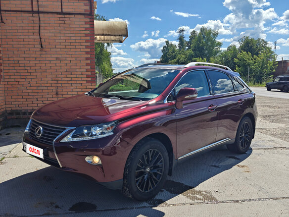 2013 Lexus RX 350 III Рестайлинг, красный, 2360000 рублей - вид 1