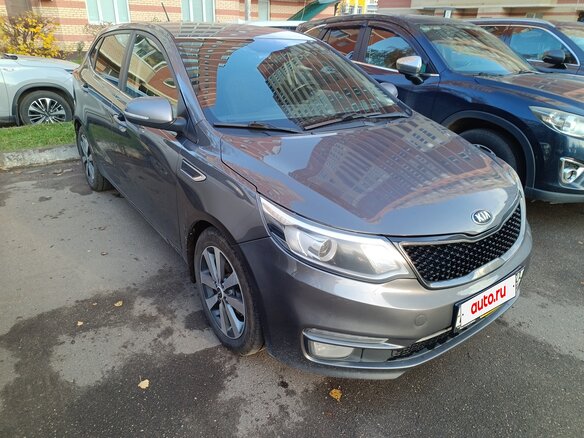 2017 Kia Rio III Рестайлинг, серый, 1269000 рублей - вид 9