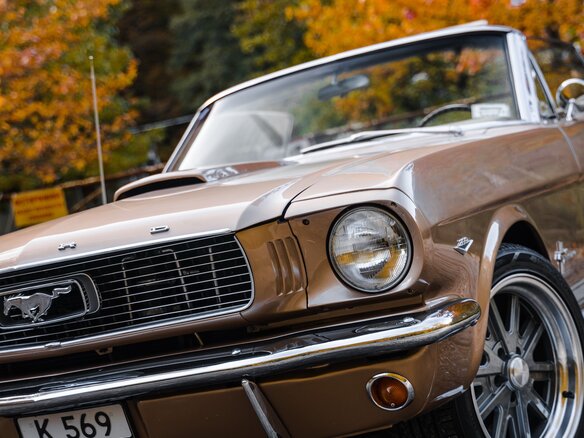 1966 Ford Mustang I, золотистый, 12500000 рублей - вид 11