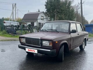 2008 Lada (ВАЗ) 2107, пурпурный, 165000 рублей, вид 1