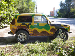 1989 Lada (ВАЗ) 2121 (4x4) I, жёлтый, 280000 рублей, вид 4