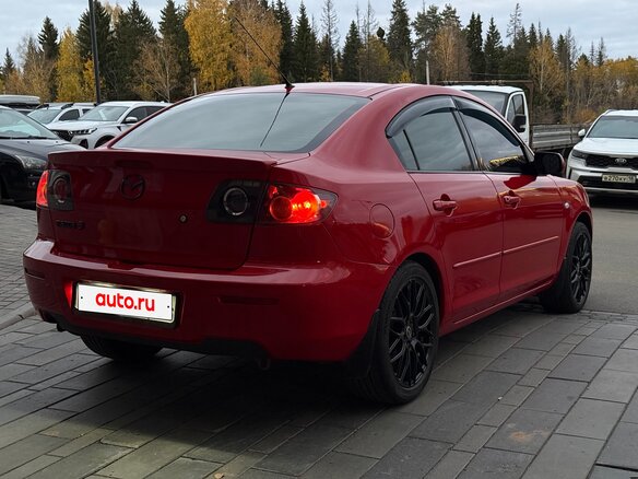 2006 Mazda 3 I (BK), красный, 670000 рублей - вид 6