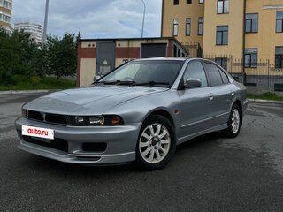 2001 Mitsubishi Galant VIII Рестайлинг, серебристый, 343000 рублей, вид 1