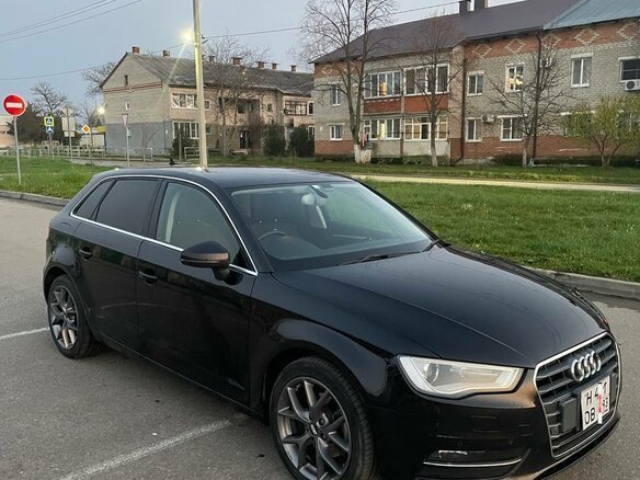 2014 Audi A3 III (8V), чёрный, 1200000 рублей - вид 3