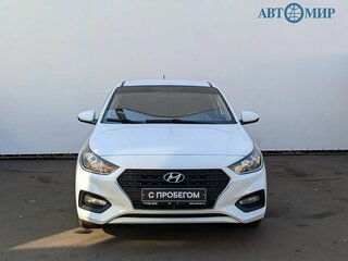 2017 Hyundai Solaris II, белый, 799000 рублей, вид 2