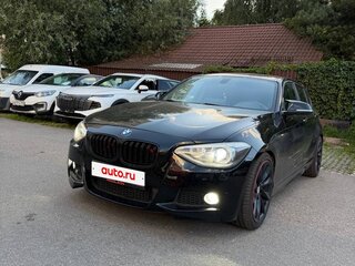 2012 BMW 1 серии 118i II (F20/F21), чёрный, 2600000 рублей, вид 2