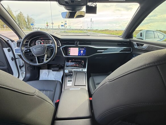 2020 Audi A6 45 TDI V (C8), белый, 4950000 рублей - вид 5