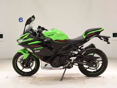2022 Kawasaki Ninja 400, зелёный, 695000 рублей, вид 1