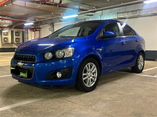 2013 Chevrolet Aveo II, синий, 770000 рублей, вид 1