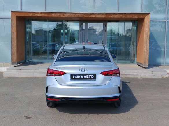 2021 Hyundai Solaris II Рестайлинг, серебристый - вид 5