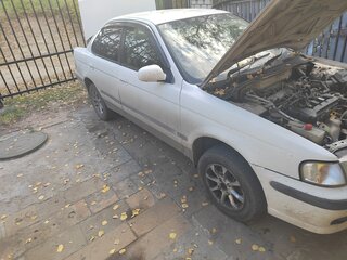 2001 Nissan Sunny B15, белый, 270000 рублей, вид 4
