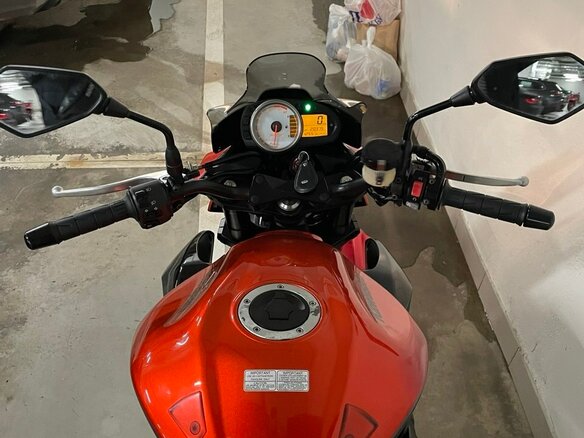 2009 Kawasaki Z 1000, оранжевый, 580000 рублей - вид 11