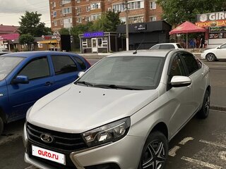 2017 Lada (ВАЗ) Vesta I, серебристый, 820000 рублей, вид 1