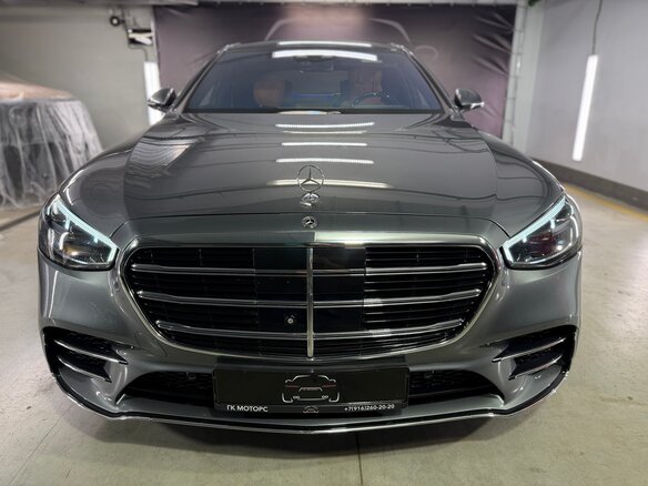 2020 Mercedes-Benz S-Класс 580 Long 4MATIC VII (W223), серый, 11390000 рублей - вид 6