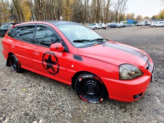2003 Kia Rio I Рестайлинг, красный, 480000 рублей, вид 3