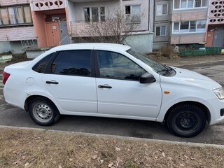 2017 Lada (ВАЗ) Granta I, белый, 420000 рублей, вид 2